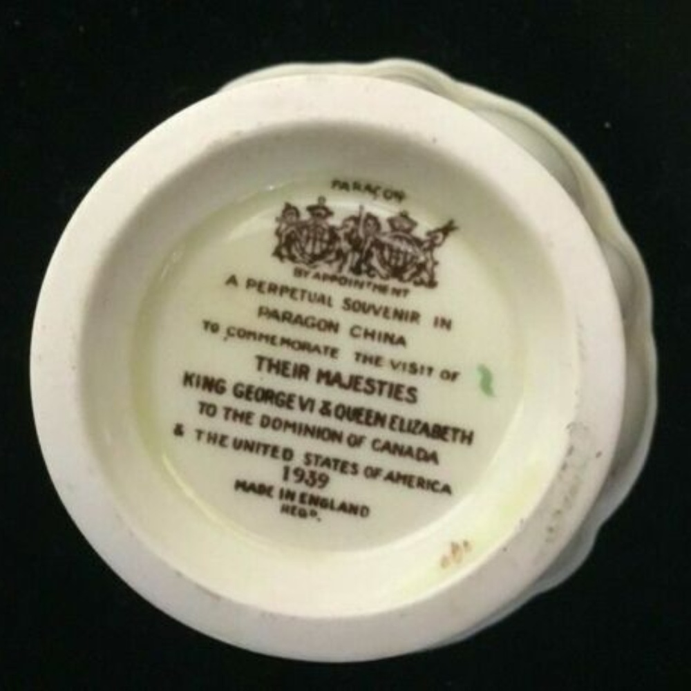 PARAGON FINE BONE CHINA ENGLAND CUP & SAUCER